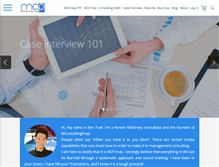 Tablet Screenshot of mconsultingprep.com